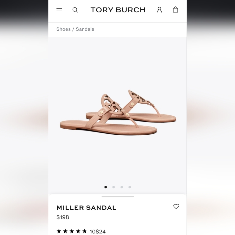 Tory Burch Miller Sandal